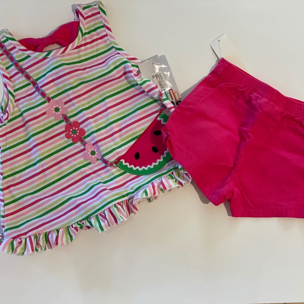 Toddler Girl Kids Headquarters Top & Shorts 4T
